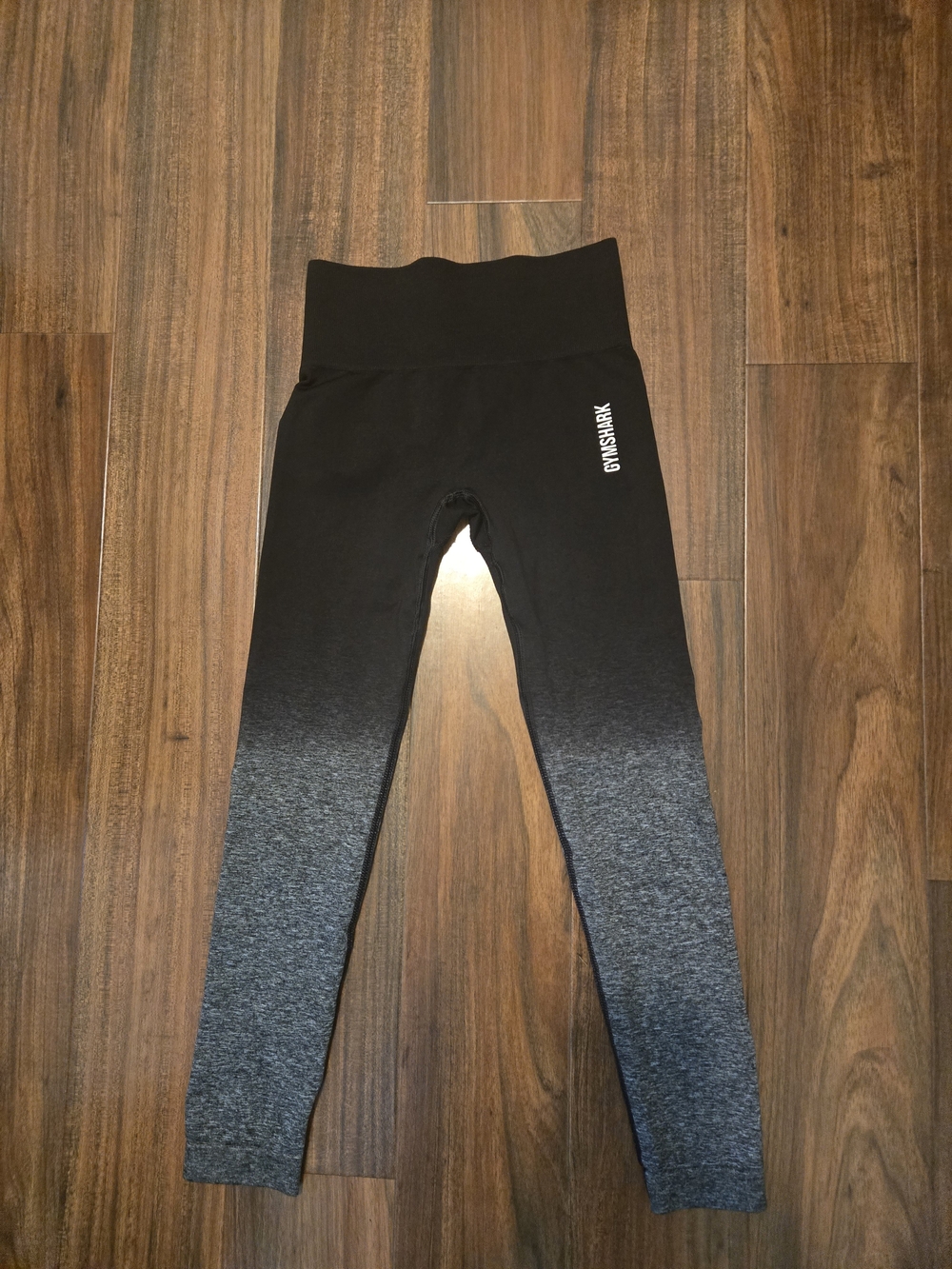 Gymshark Adapt Ombre Seamless  Black to Gray Leggings Size XS